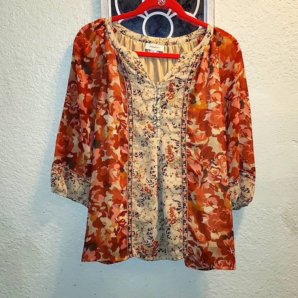 DRESS BARN TOP SIZE SM